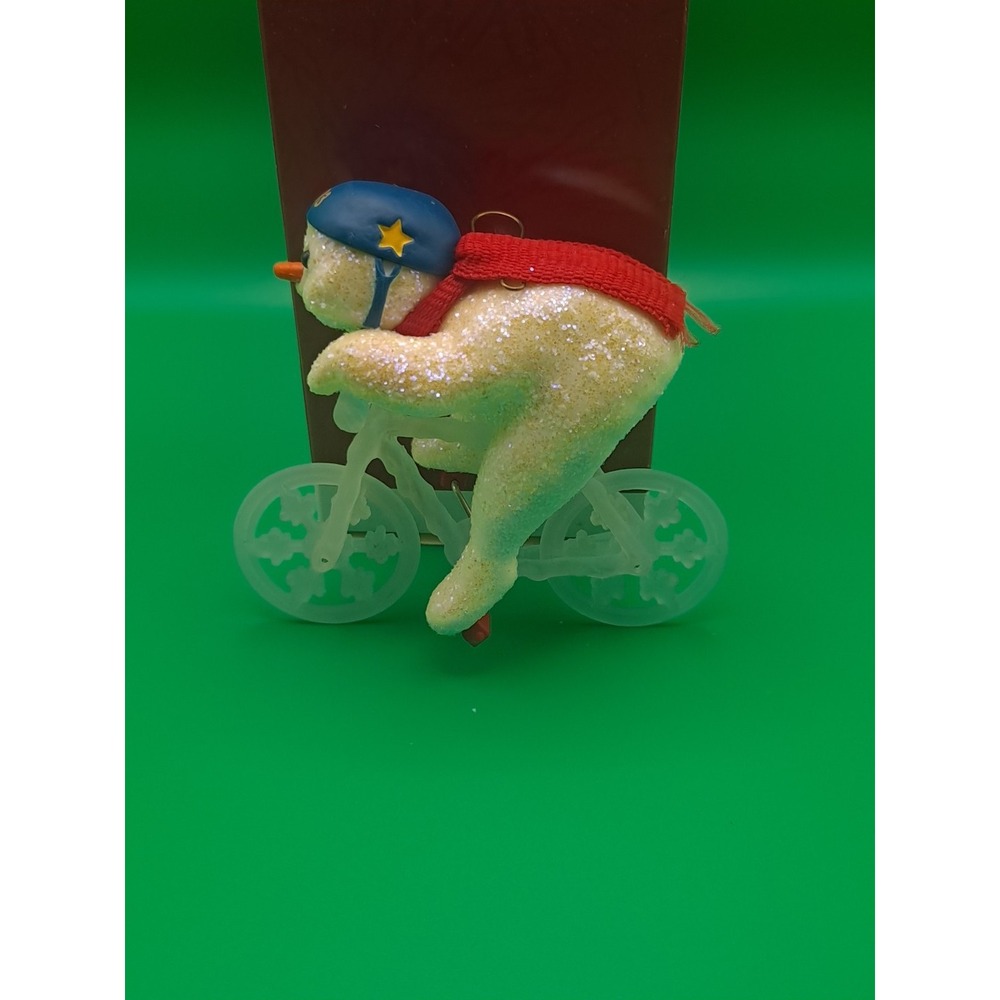 Hallmark 1993 Revolving Wheels Icicle Bicycle Keepsake Ornament